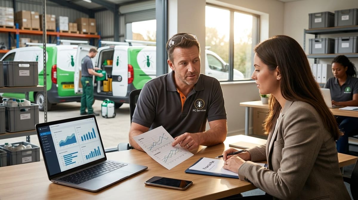 Business Lines of Credit for Pest Control Companies