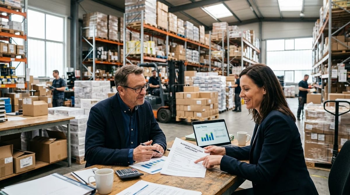 Business term loans for wholesale distributors