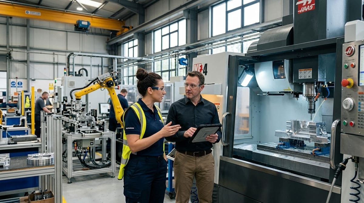 Equipment leasing options for manufacturing businesses